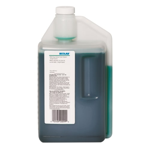 Ecolab® Maxx Dual Action Bright Speed Floor Cleaner, Bright Speed, 64oz, #6100429